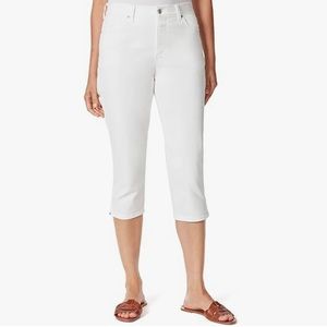 Gloria Vanderbilt Amanda Capri Vintage White size 8